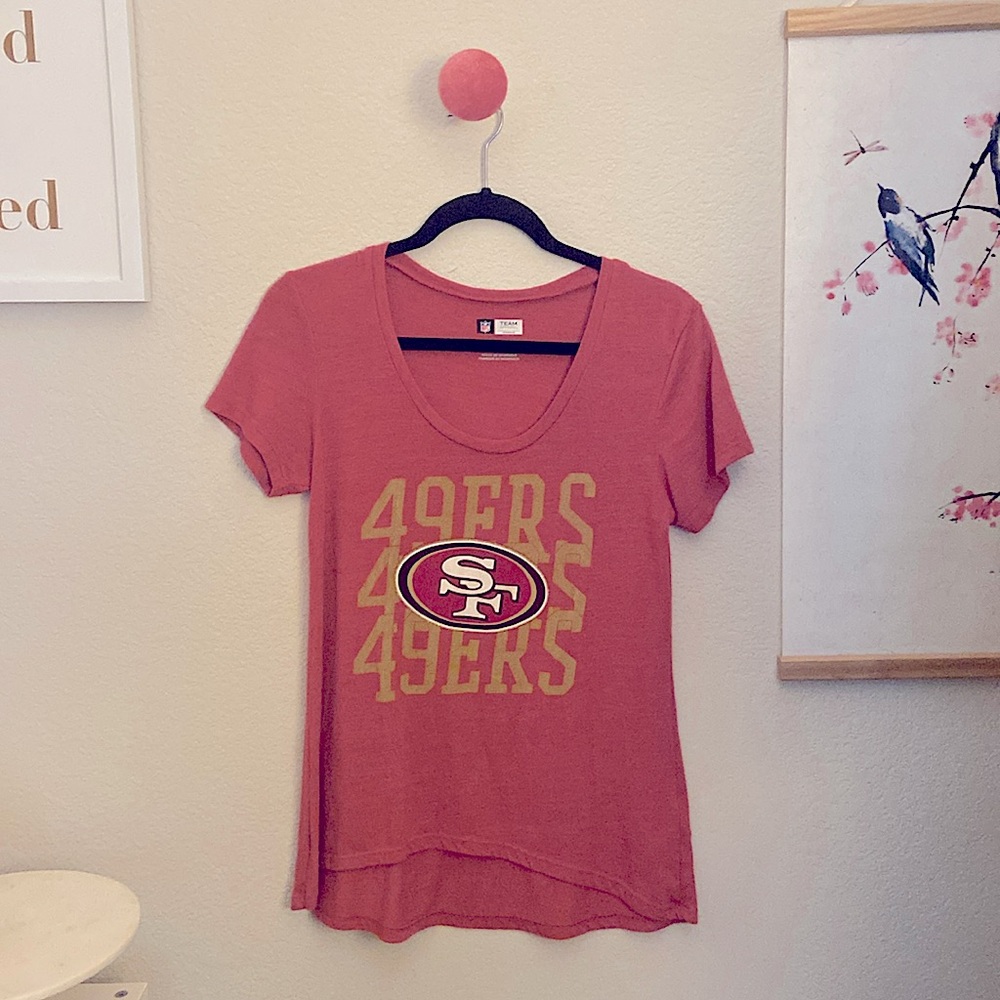 NFL 🏈 Women’s Team Apparel San Francisco 49ers Tee